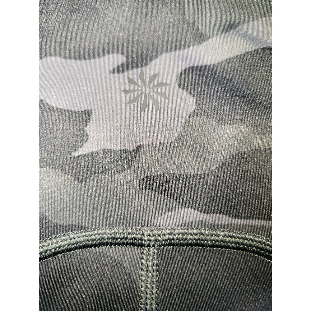 Athleta Ultimate 7/8 Tight Leggings Gray Black Camo | Women’s Size X-Small - Picture 9 of 14